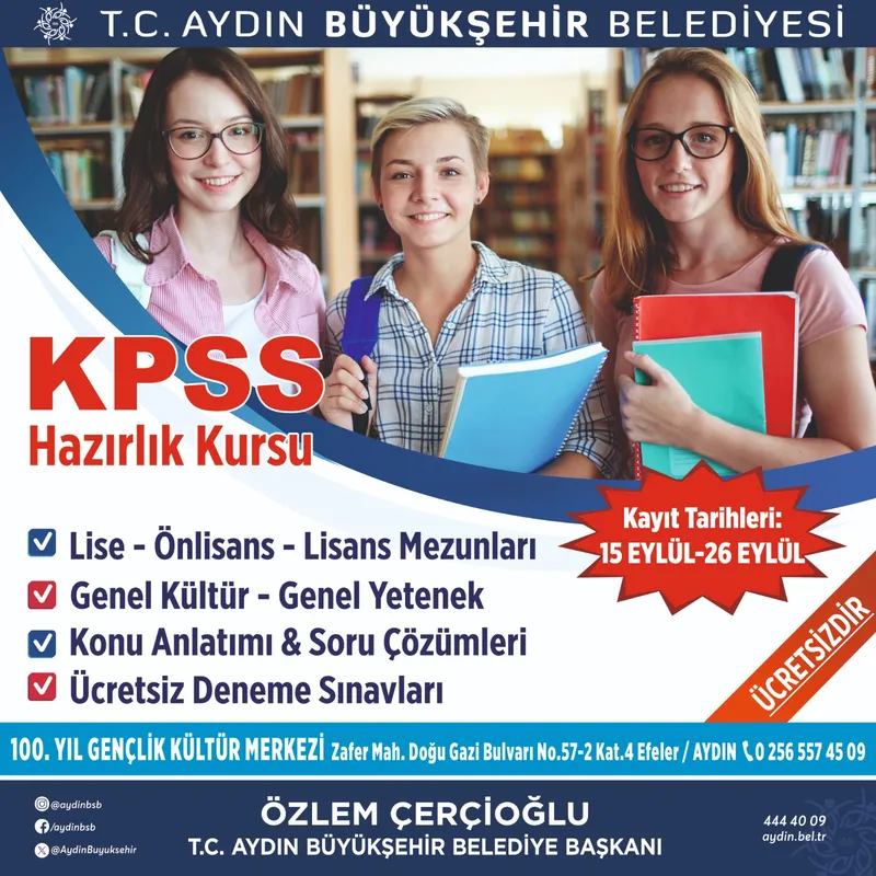KPSS Kursları İçin Kayıtlar Başladı